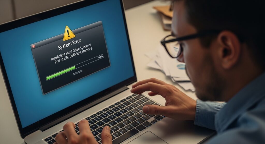 No free space HD Memory