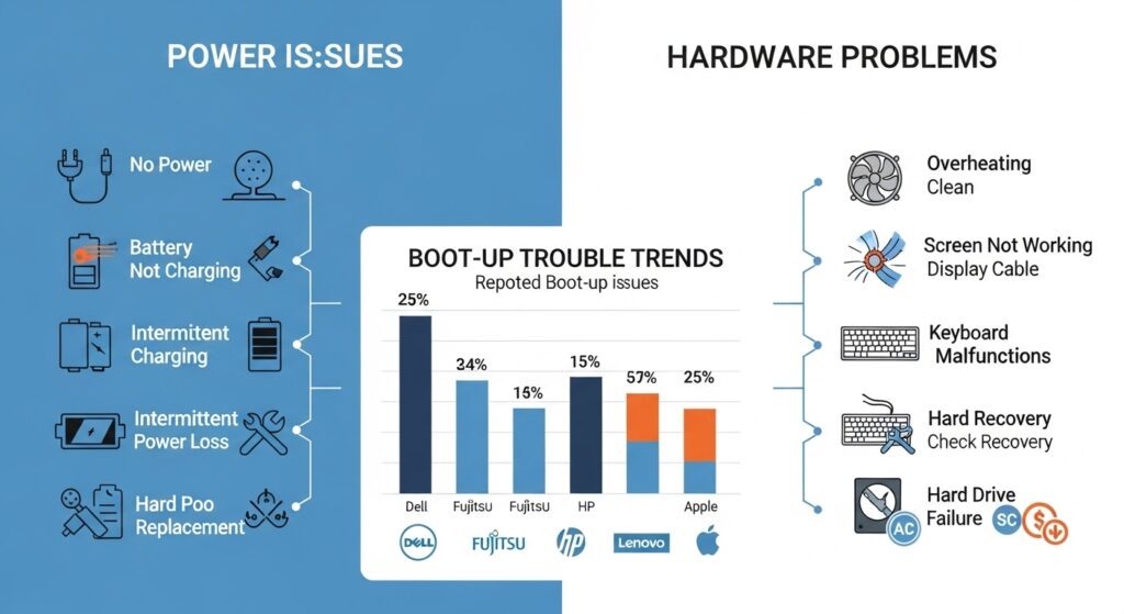起動トラブルの傾向