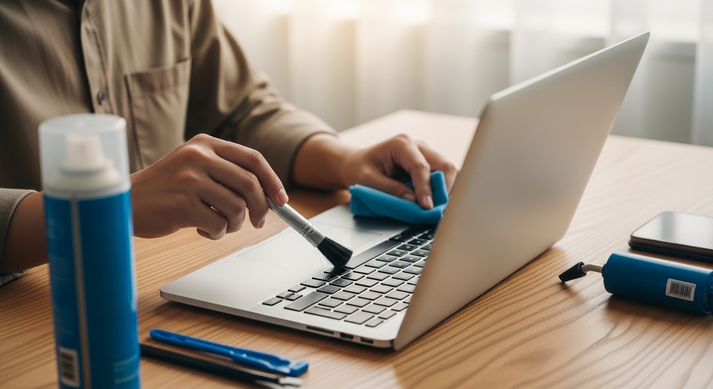 ノートパソコン掃除で不具合解消！故障を防ぐ正しいやり方と注意点