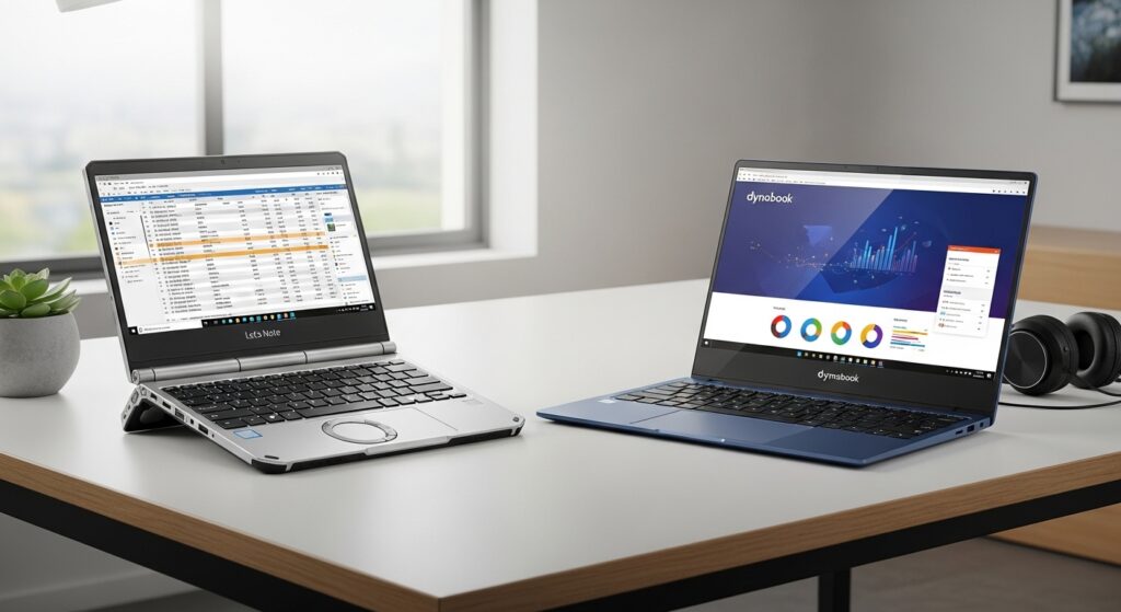 レッツノートとダイナブック