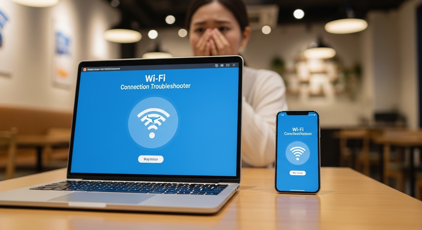 Wi-Fiが表示されない